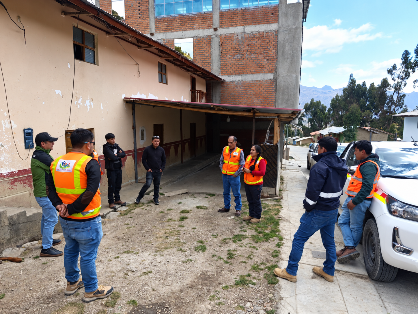 Coordinación del personal ICA en campo