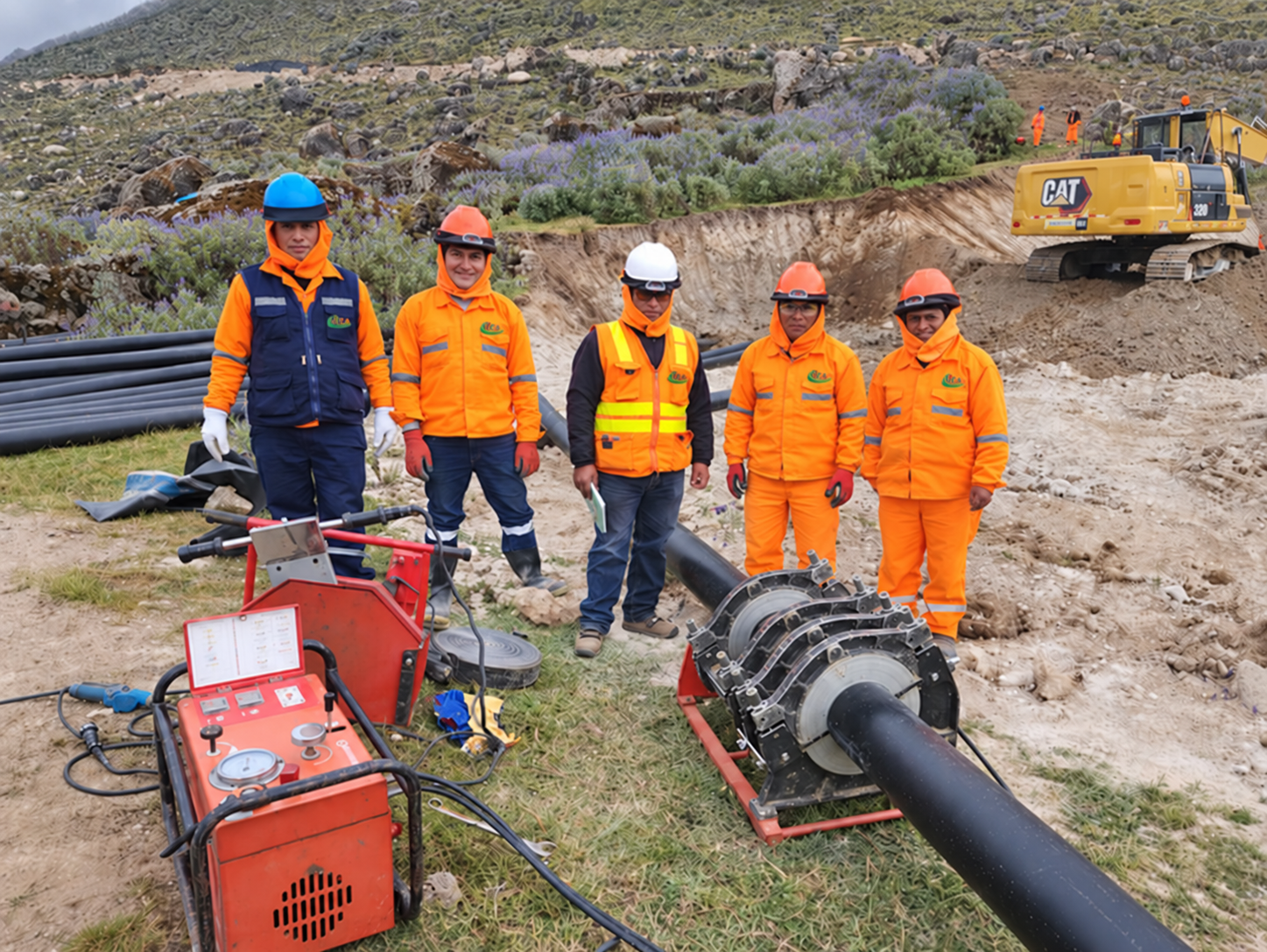 Equipo técnico HDPE